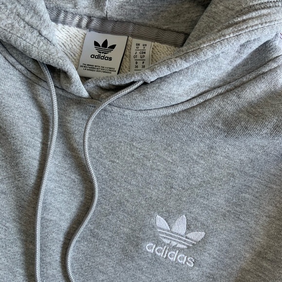 Adidas Crop Hoodie - Picture 2 of 8